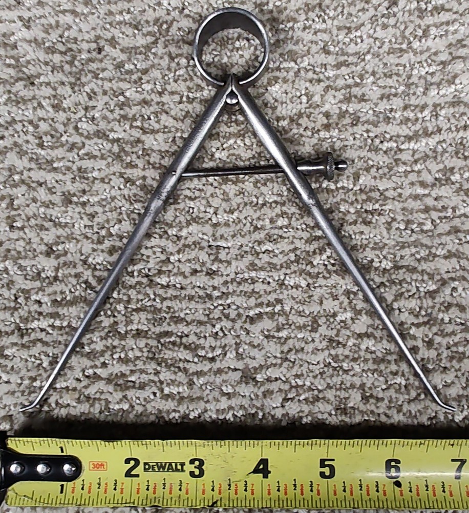 VERY NICE SOLID CONDITION 🗽BROWN AND SHARPE NO 802 7" ID CALIPER