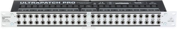 Behringer Ultrapatch Pro PX3000 48-point 1/4" TRS Balanced Patchbay