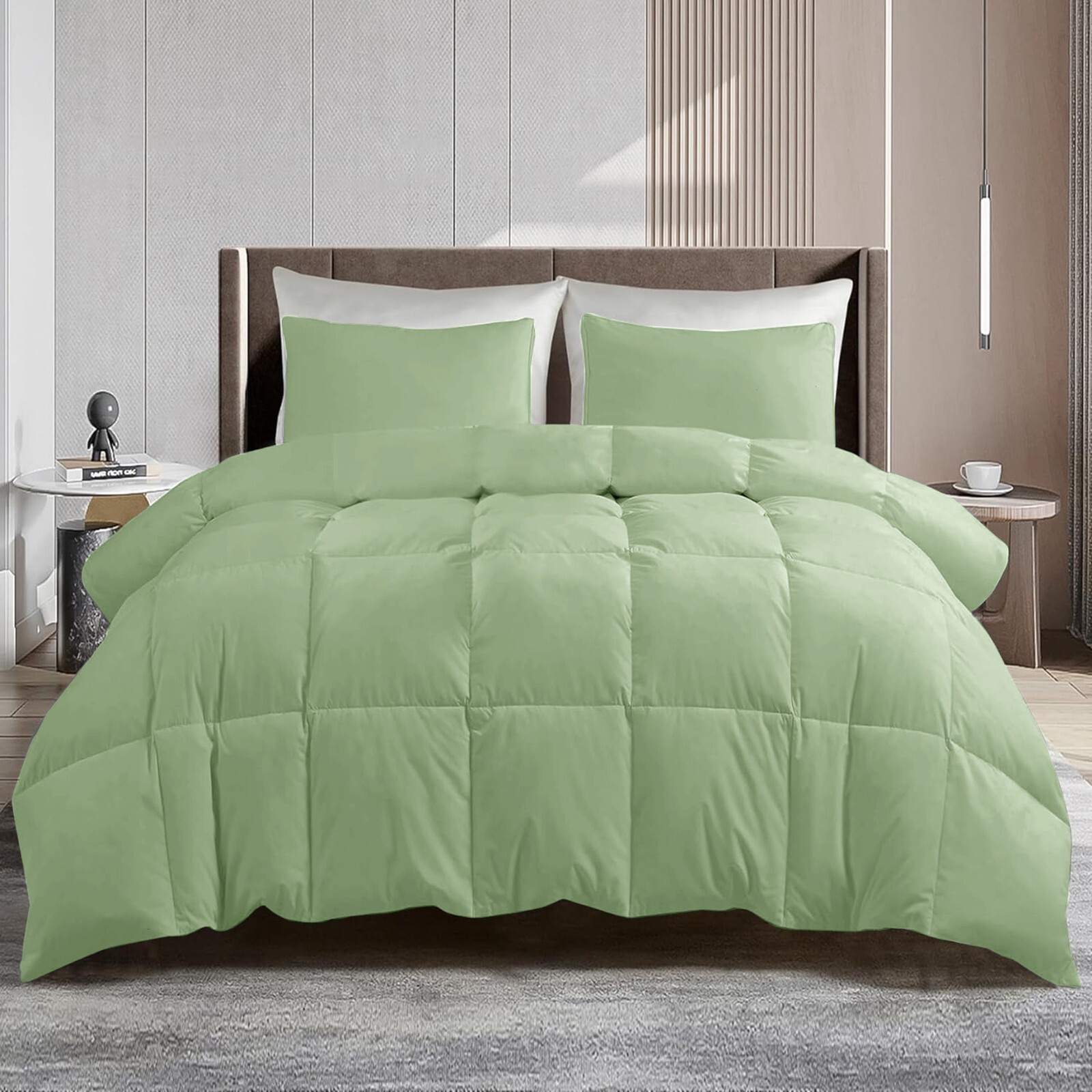Luxury Bedding Comforter Duvet Insert With Corner Tab King Queen Size All Season