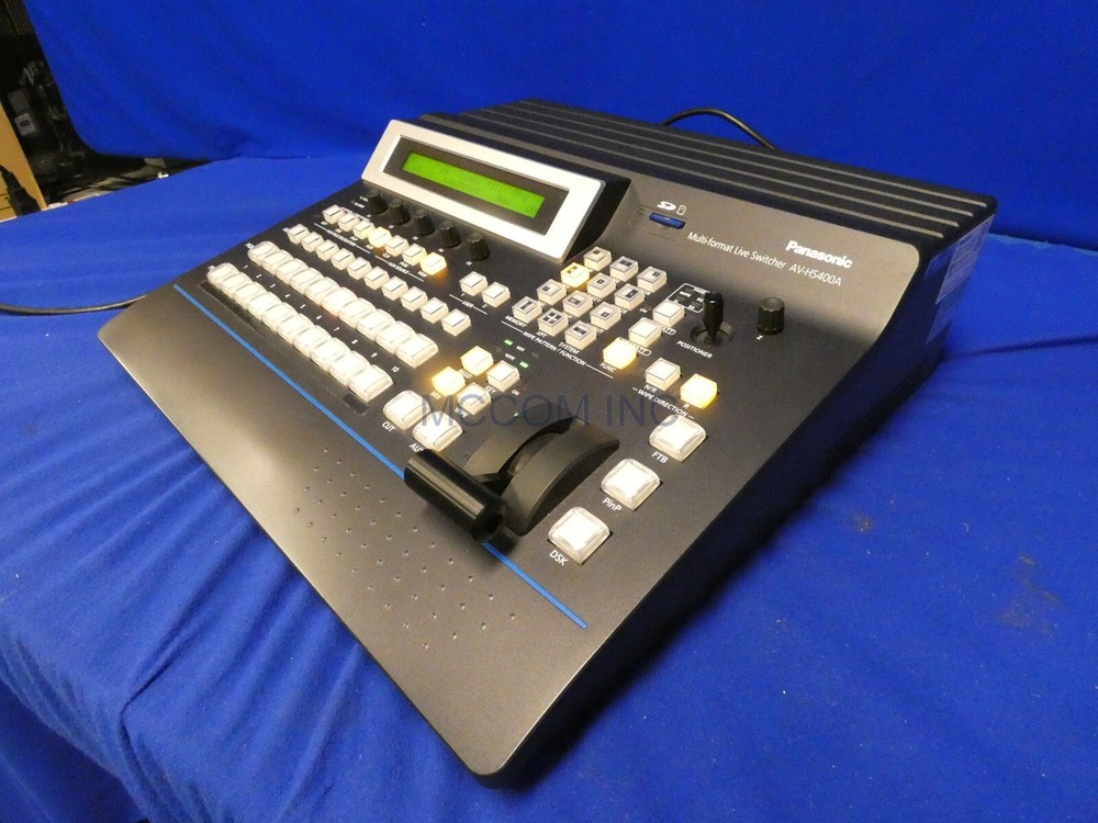 Panasonic AV-HS400A 6 Input Multi-Format HD Switcher w/ AV-HS04M5, AV-HS04M3