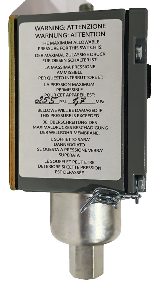 Square D 9012 ACW1 Pressure Switch Form M11