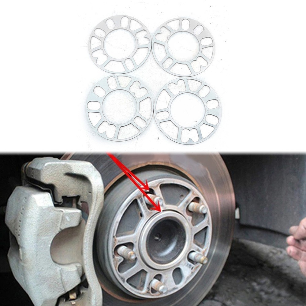 Adjustable 4pcs Car Wheel Hubs with Comprehensive Compatibility Options
