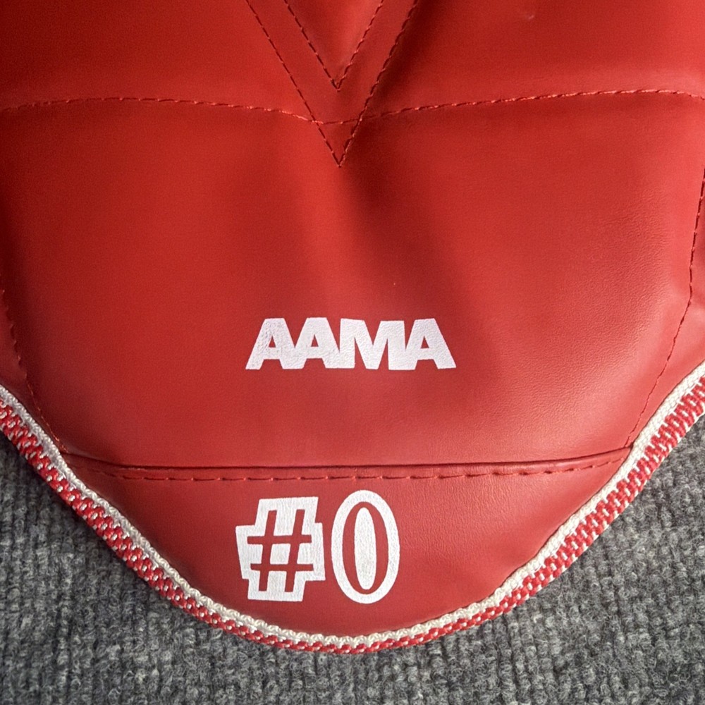 AAMA Solid Reversible Olympic Style Taekwondo Chest Guard Protector Size # 0