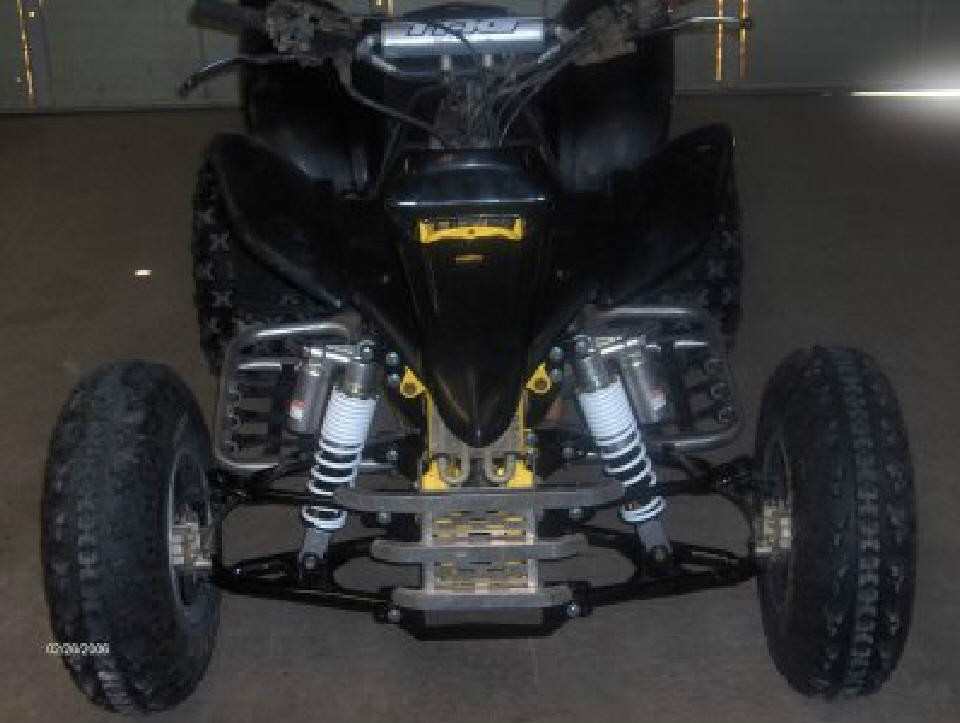 Yamaha '90-03 Warrior 350 A-arms Widening and YFZ450 Shocks Conversion Kit