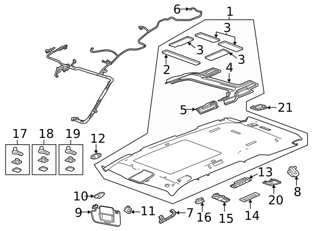 Genuine GM Coat Hook 86822953