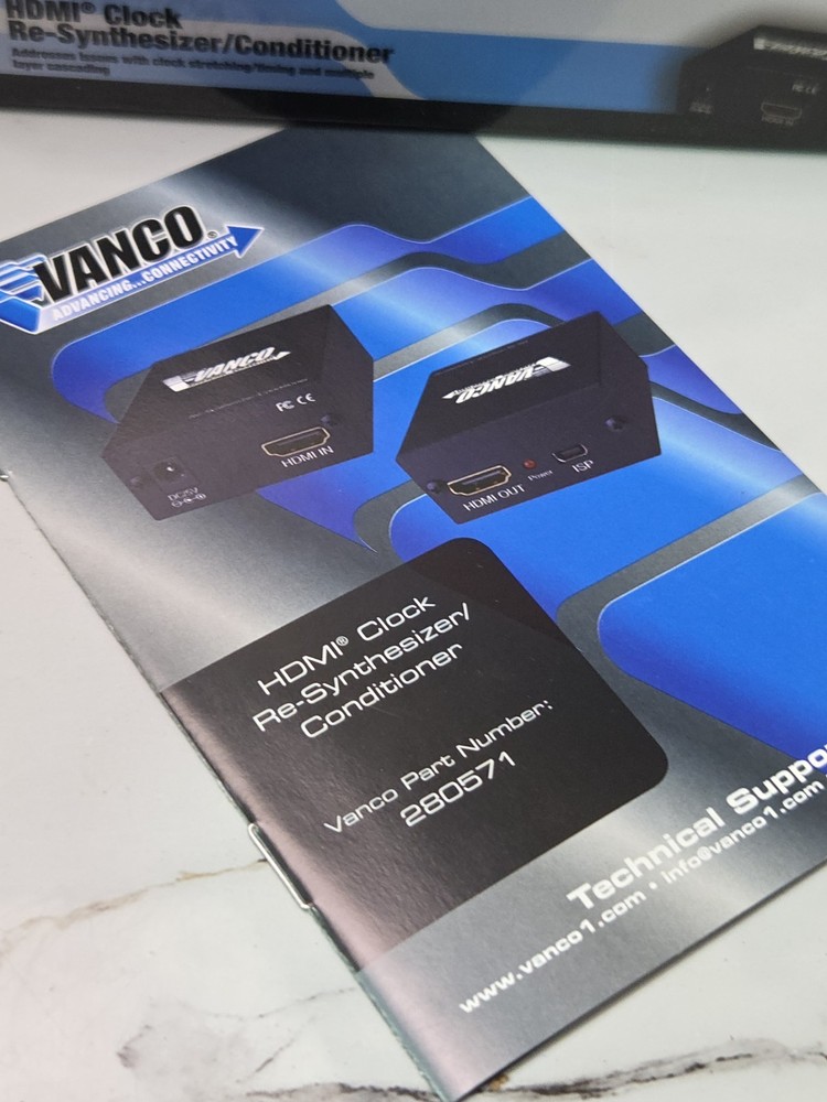 Vanco 280571 HDMI Clock Re-Synthesizer / Conditioner