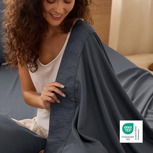 Queen Sheet Set Soft Breathable Bedding