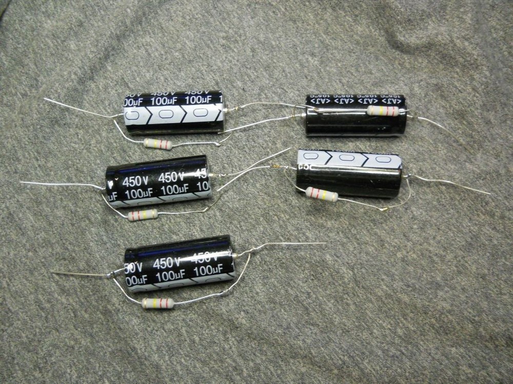 HV filter capacitor set for D&A Maverick and MDX amplifiers