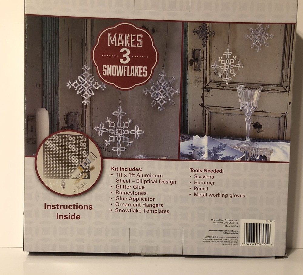 MD Hobby and Craft Snowflake Kit