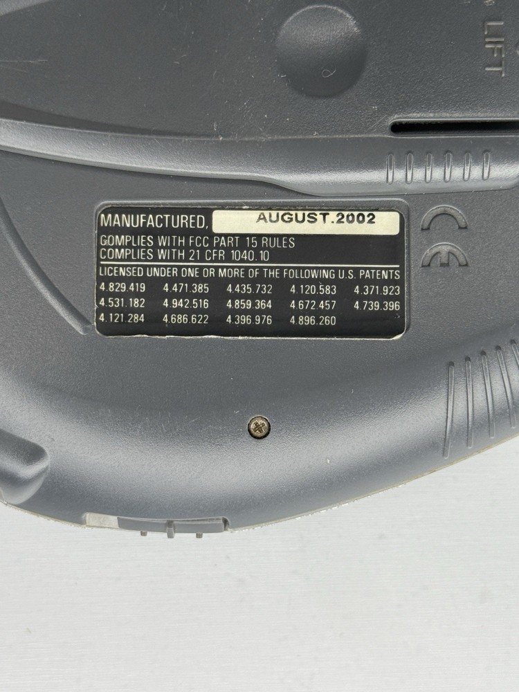 Philips Jogproof Portable CD Player 45 ESP CD-RW Compatible Tested