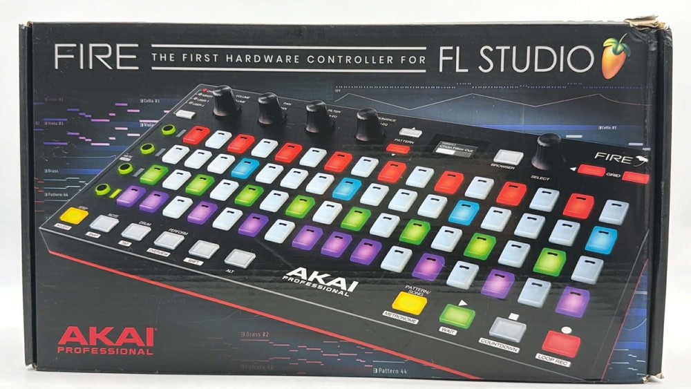 Akai Professional Fire Hardware Controller for FL Studio Fruity Fire ~ Mac & PC