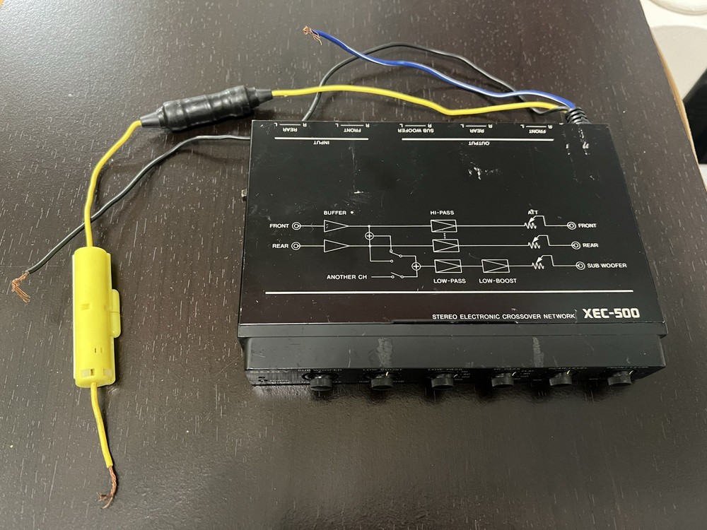 Old School Sony XEC-500 Equalizer