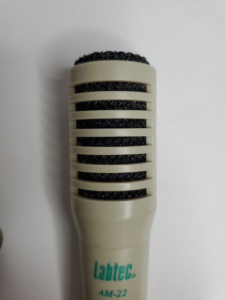 Labtec AM-22 Microphone 3.55mm Jack Connector Mic For Recording