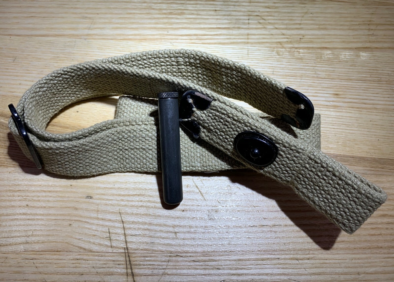 USGI WWII .30 M1 CARBINE OILER & SLING LT OD SLING NEW WW2