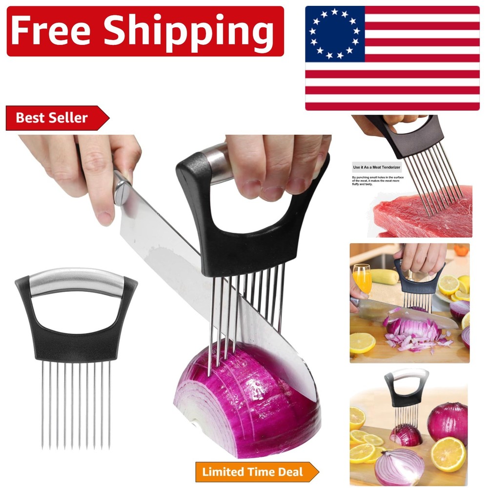 Versatile Multifunctional Onion Slicer - Precision Tool for Fruits & Vegetables