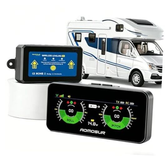 Wireless RV Leveling System, Smart Electronic Camper Leveler with AM350PRO