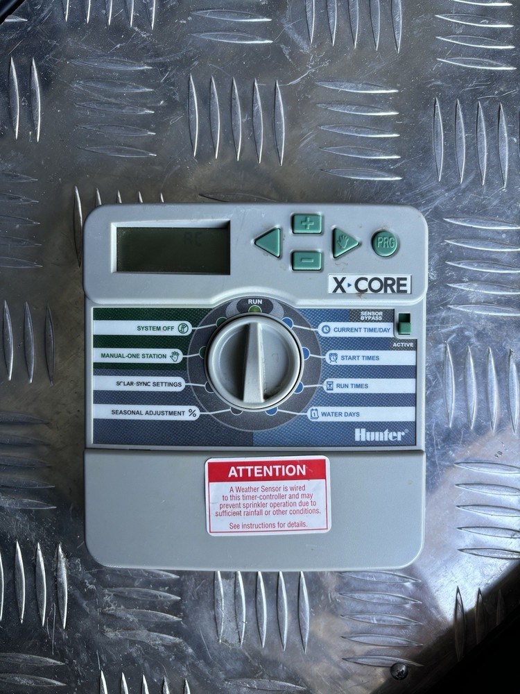 Hunter X-Core 6-Station Zone XC600i Sprinkler Irrigation Timer Controller Indoor