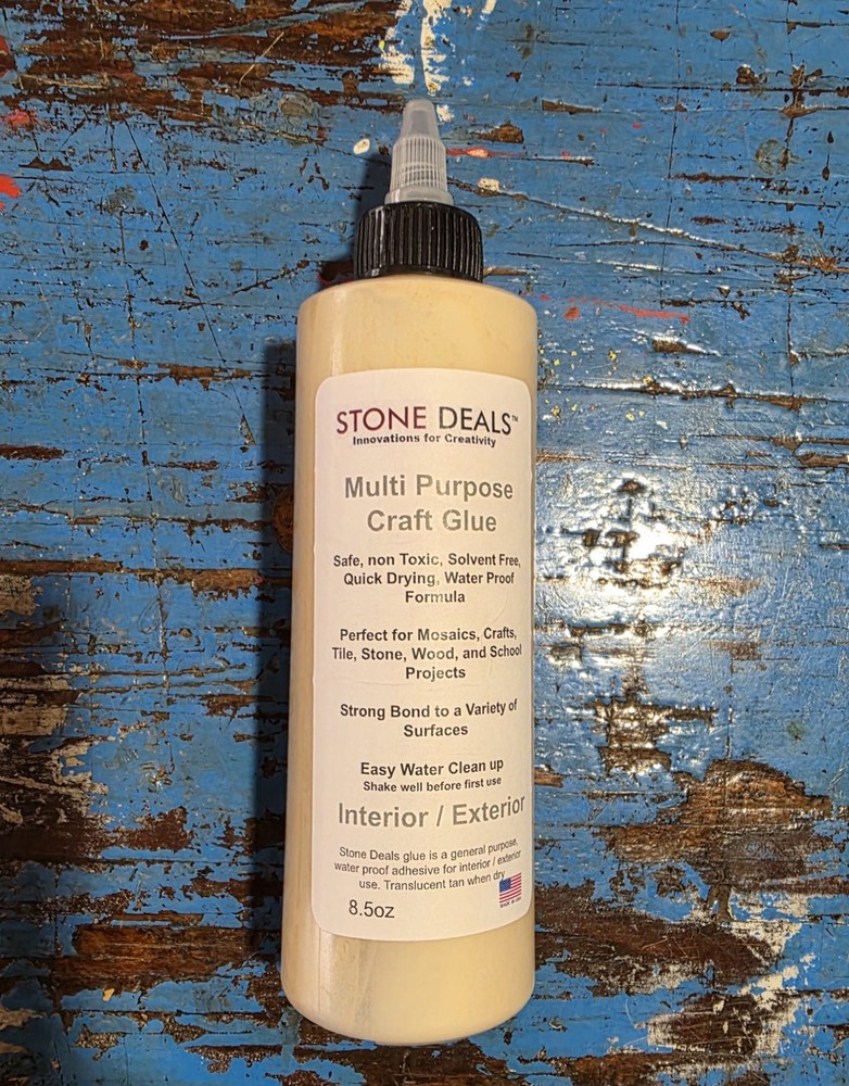 High Strength Crafting Glue- Multiple Surfaces - Quick Dry - Waterproof!