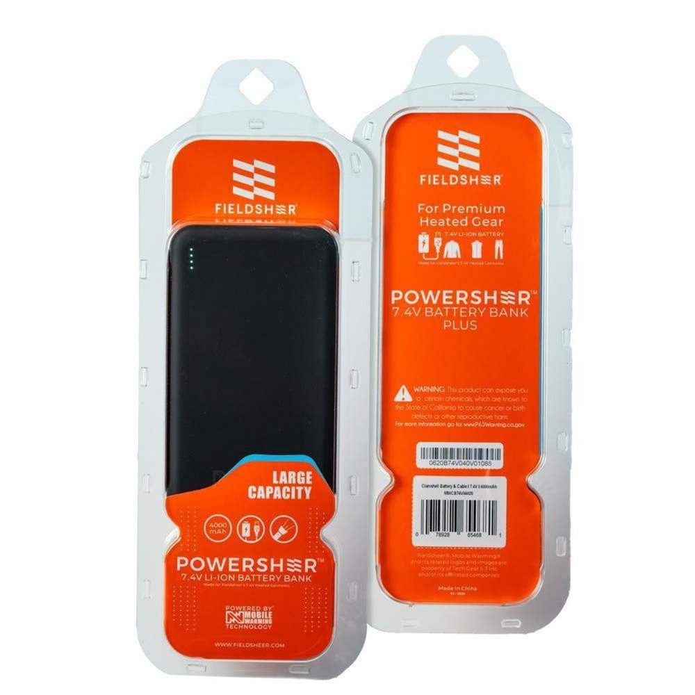 Mobile Warming 7.4v Powersheer XL Plus Battery and Cable