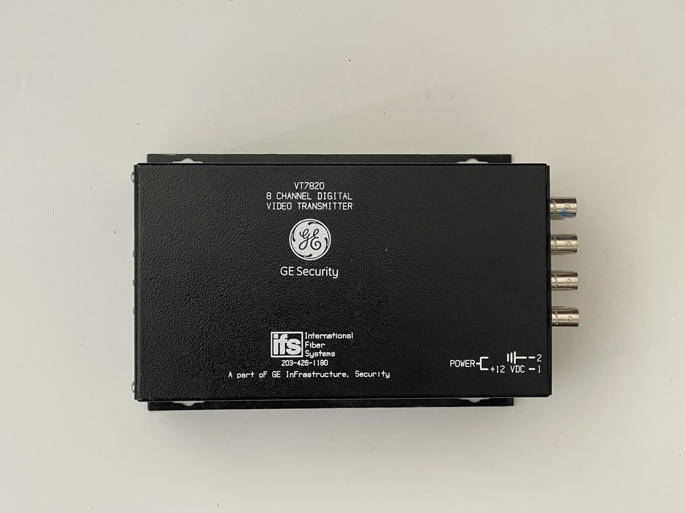 GE SECURITY VT7820 8 CHANNEL DIGITAL VIDEO TRANSMITTER