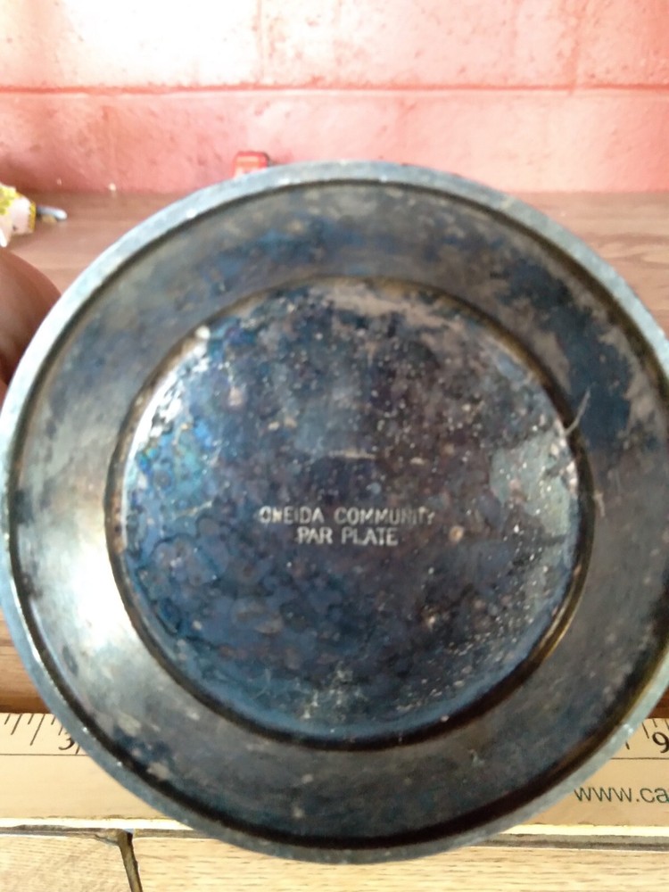 Oneida Community Par Plate Tea Pot