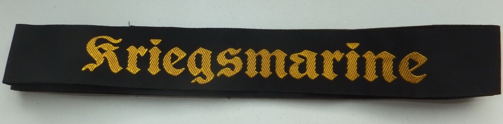 German KRIGSMARINE Hat Cap Band