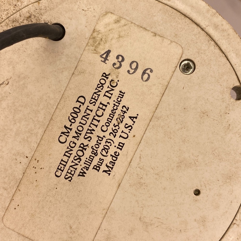 Sensor Switch CM-600-D Contractor Select Ceiling Mount Occupancy Sensor ✅