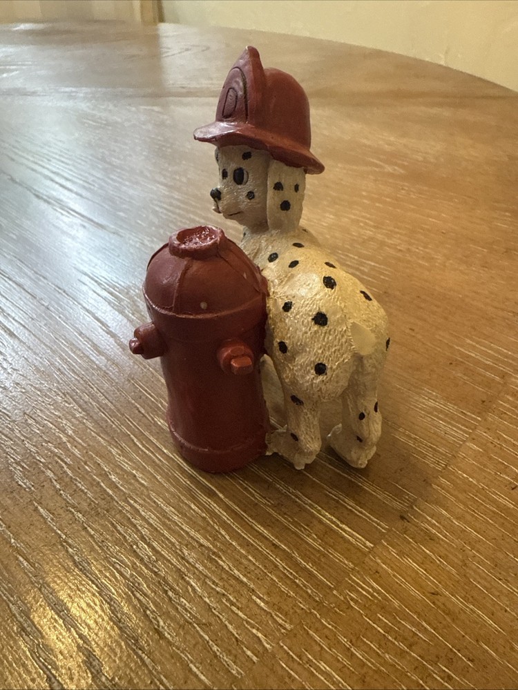 Dalmation, And Fire Hydrant Tail Missing 90’s Fire Dept