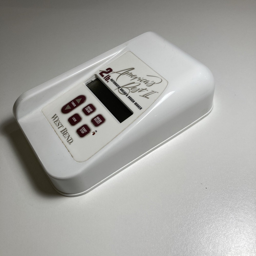 West Bend Bread Maker Replacement Part Control Circuit Board Buttons Model 41042