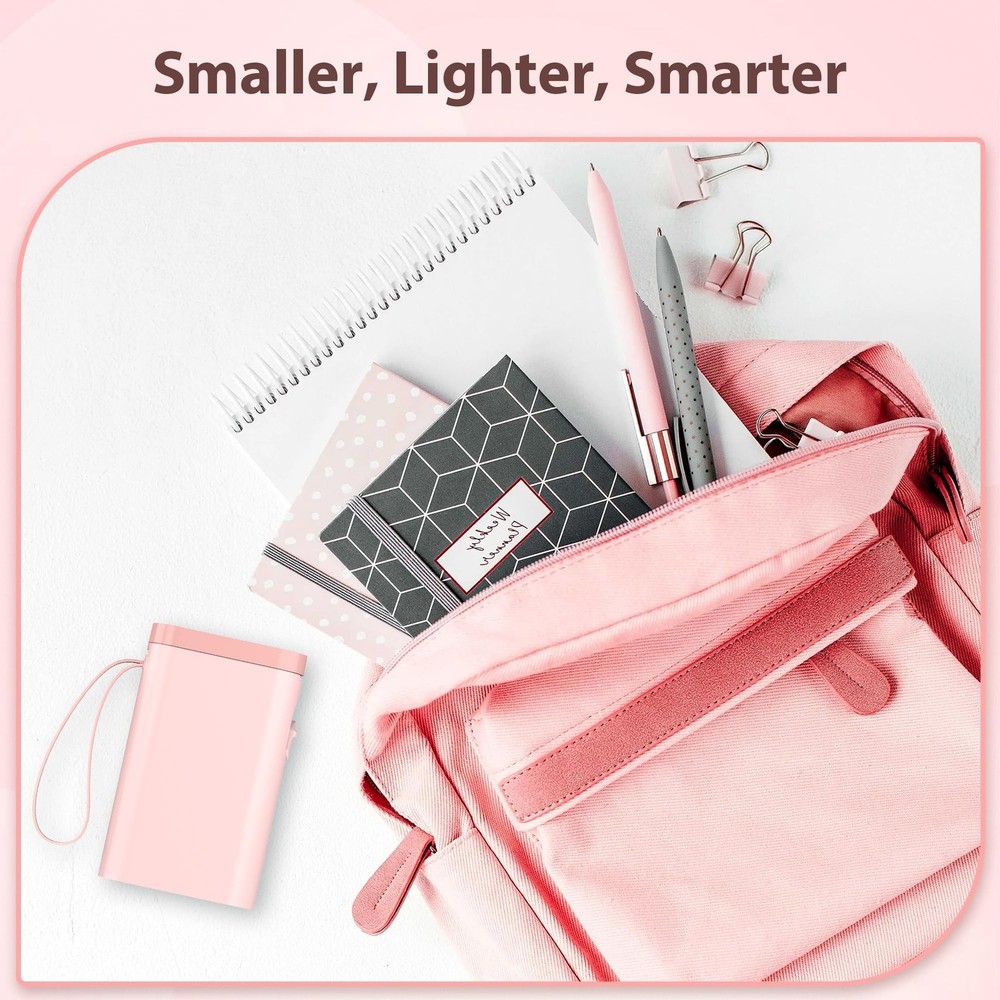 P21 Label Maker Machine with Tape, Label Printer Thermal Mini Label Makers wi...