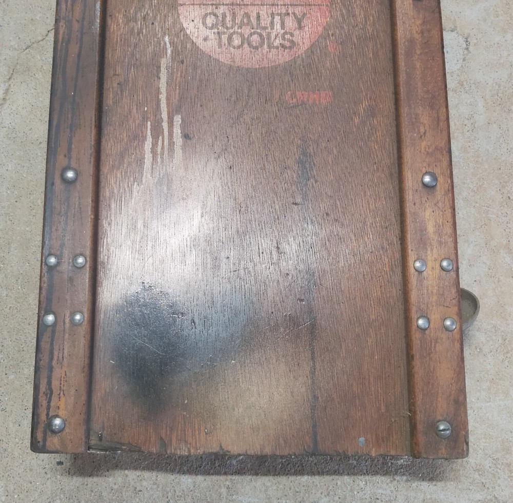 Vtg Mac Tools Wooden Creeper Dolly