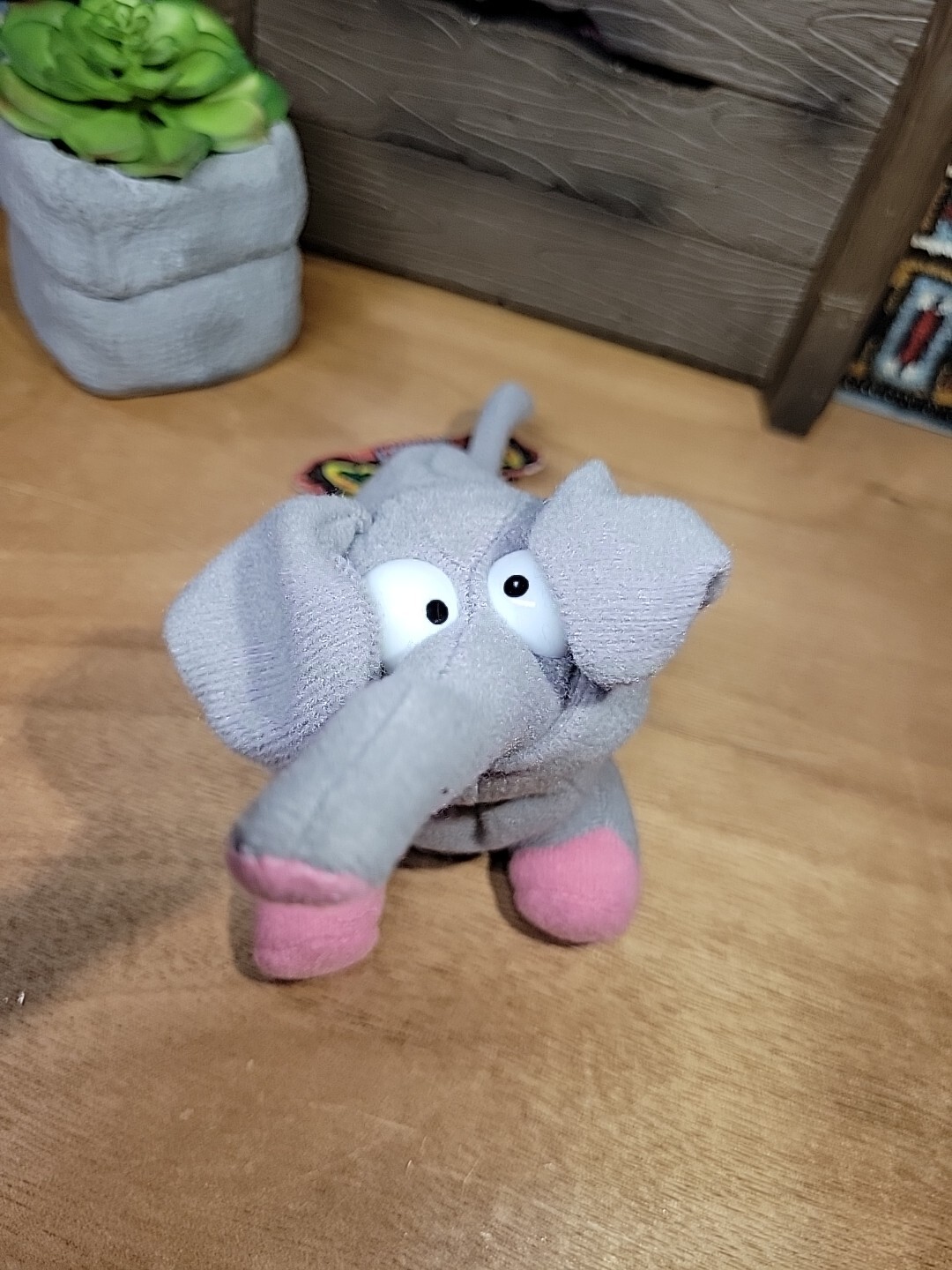 Meanie Beanie Series 1 Bart the Elephant Fart Passing Gas Pooping Crude Plush