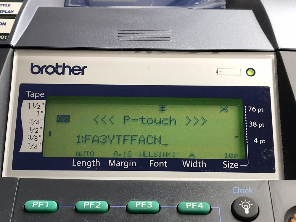 Brother P-touch Pro XL PT-9600 Label Printer