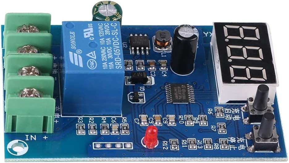 10A Lithium Battery Charging Module, Automatic Control for Generators & Solar