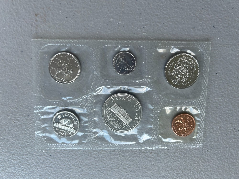 2 Different RCM 1973 Canada Proof Like Uncirculated Coin Sets