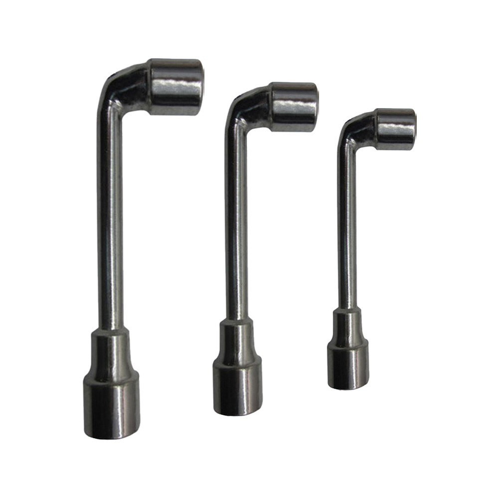 Efficient 7 Shaped Socket Wrench for Easy Auto Repairs Bent Perforation