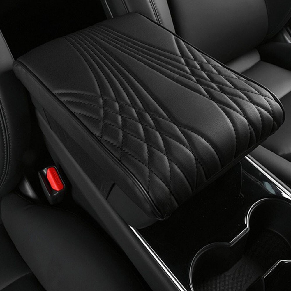 Car Armrest Cushion Cover Center Console Box Pad Protector Interior Accessories