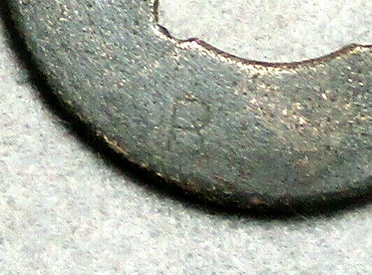 2 Unknown Copper Gauges, Different Sizes, One is Marked with a B, Central VA