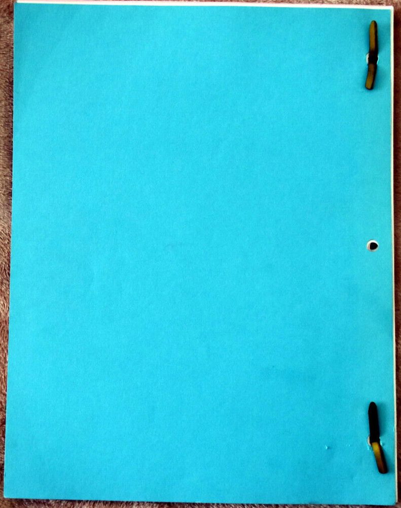 1997 Original Guy Island (The Boxer Rebellion) Final Draft Script