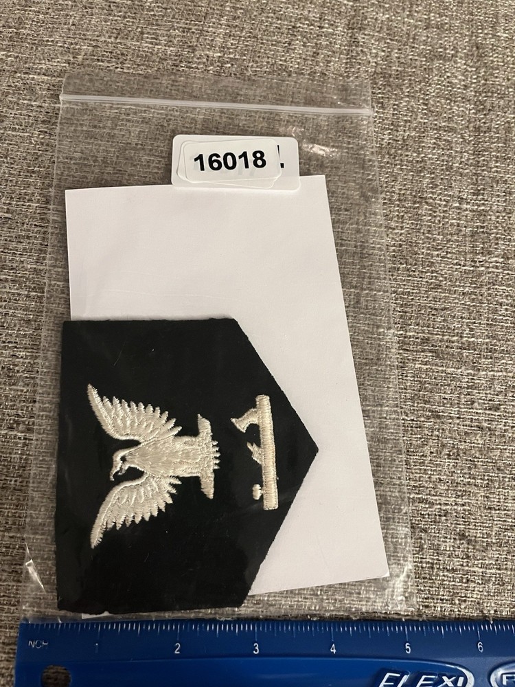 US Navy Patternmaker Enlisted Rate Rating Patch Black
