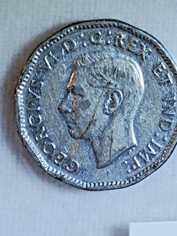 1945 5 Cents Canada V Nickel