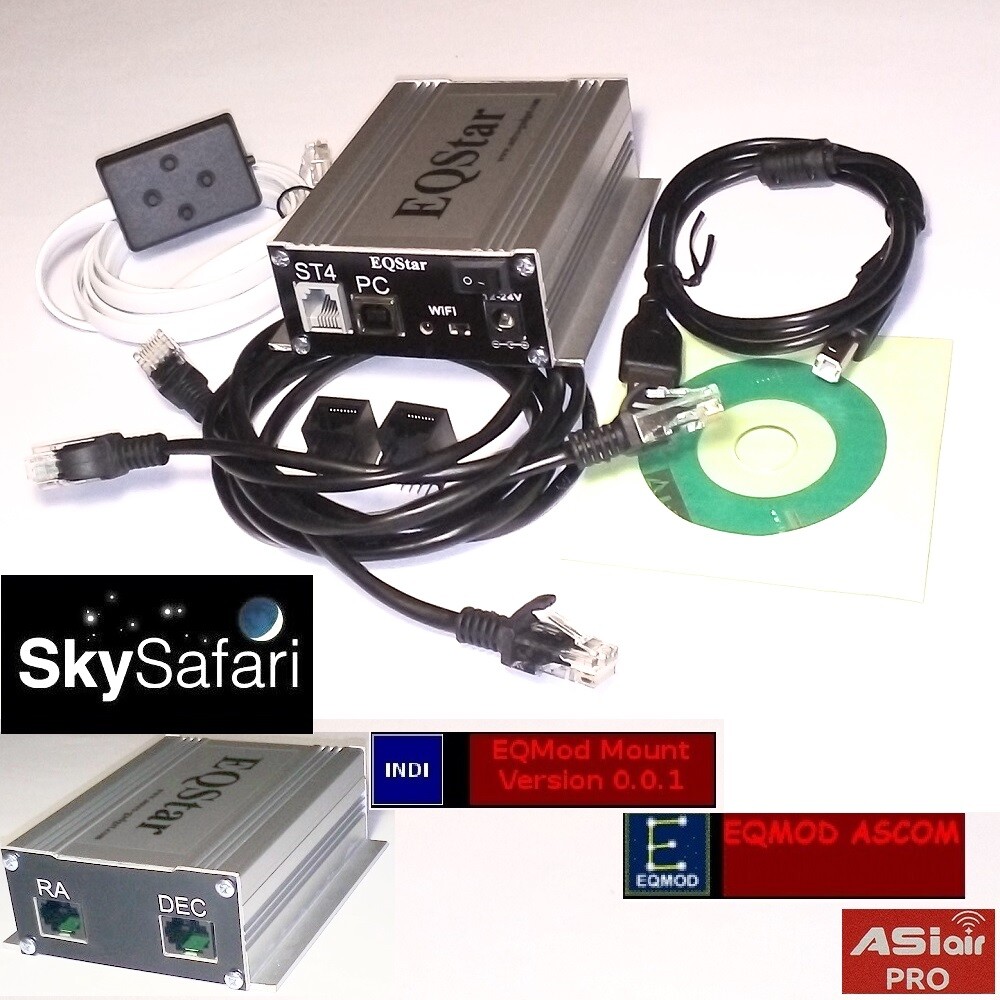 EQStar – GoTo EQ drive controller for equatorial mount