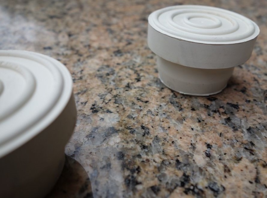 Inground Swimming Pool Male Ladder Rubber Bumpers Universal Set Of 2