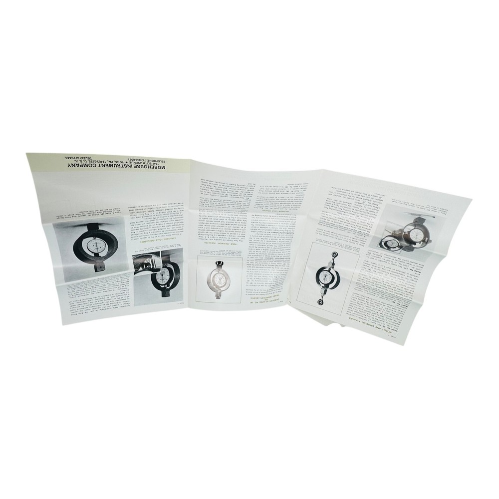 MOREHOUSE MODEL 5 RING FORCE GAUGE 100lbs