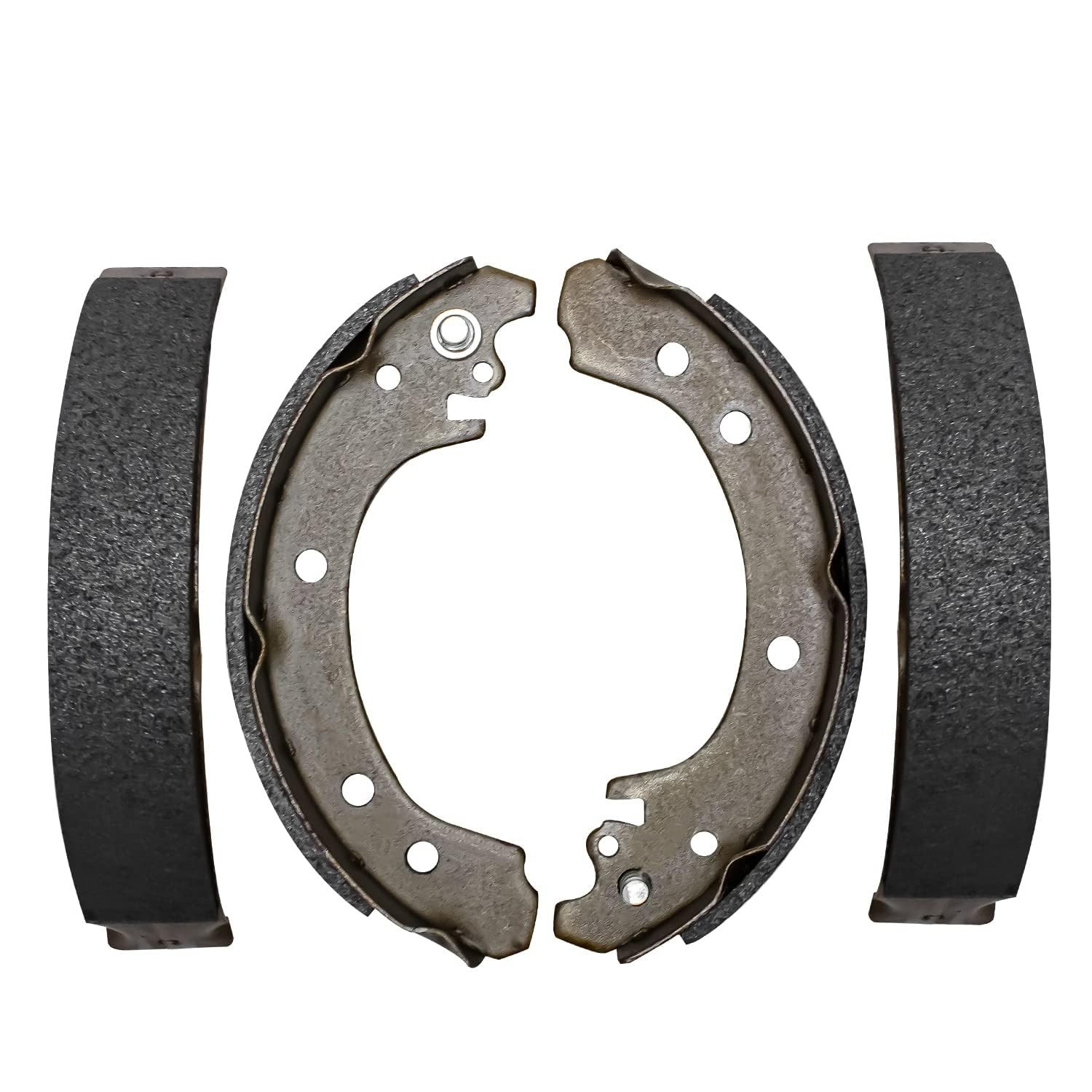 4pc Rear Brake Drums and Rear Brake Shoes Kit for 2002 - 2008 Toyota Corolla