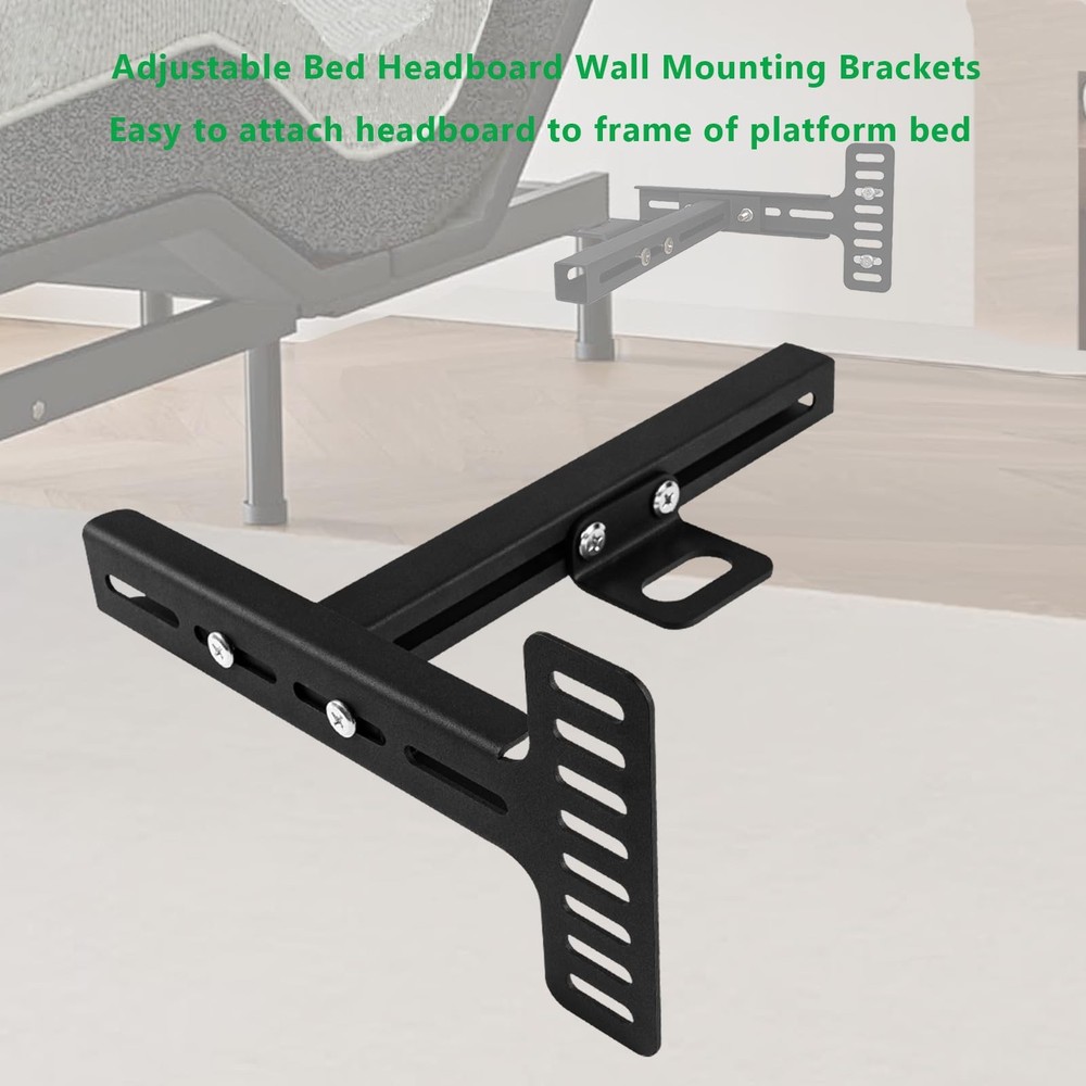 Adjustable Headboard Brackets, Universal Headboard Bracket, Bed Extension Ada