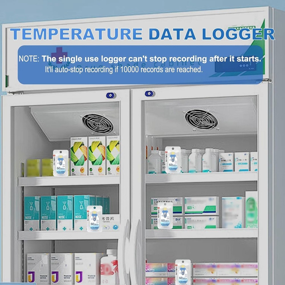 Temperature Data Logger USB Disposable PDF Temp Recorder Logger TempU02 604470