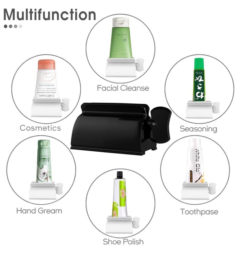 3 PCS Toothpaste Tube Squeezer Bathroom Kitchen Gadgets For Various Tubes Makeup