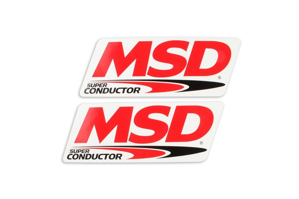 MSD 32819 Super Conductor Spark Plug Wire Set, Red