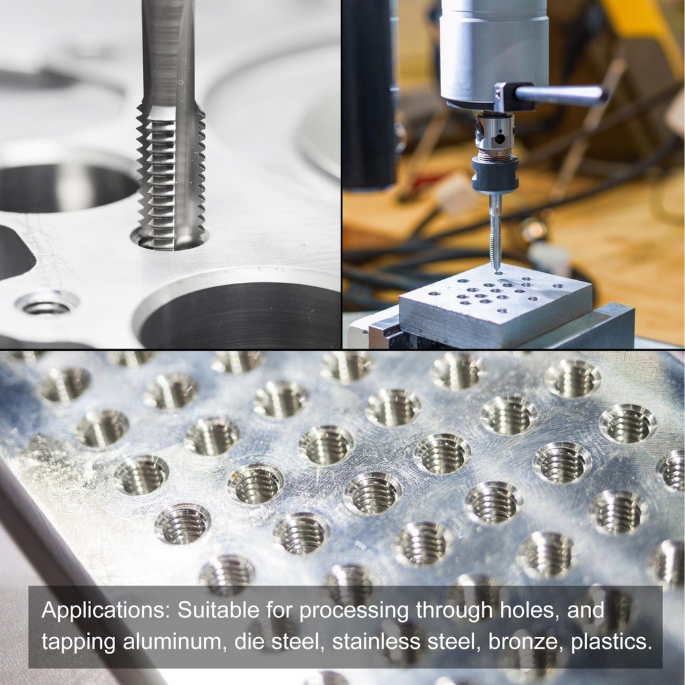 Thread Milling Thread Tapping 1/4"-20 UNC 3 Straight Flute
